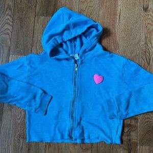 LUCY cropped zip up 🩷